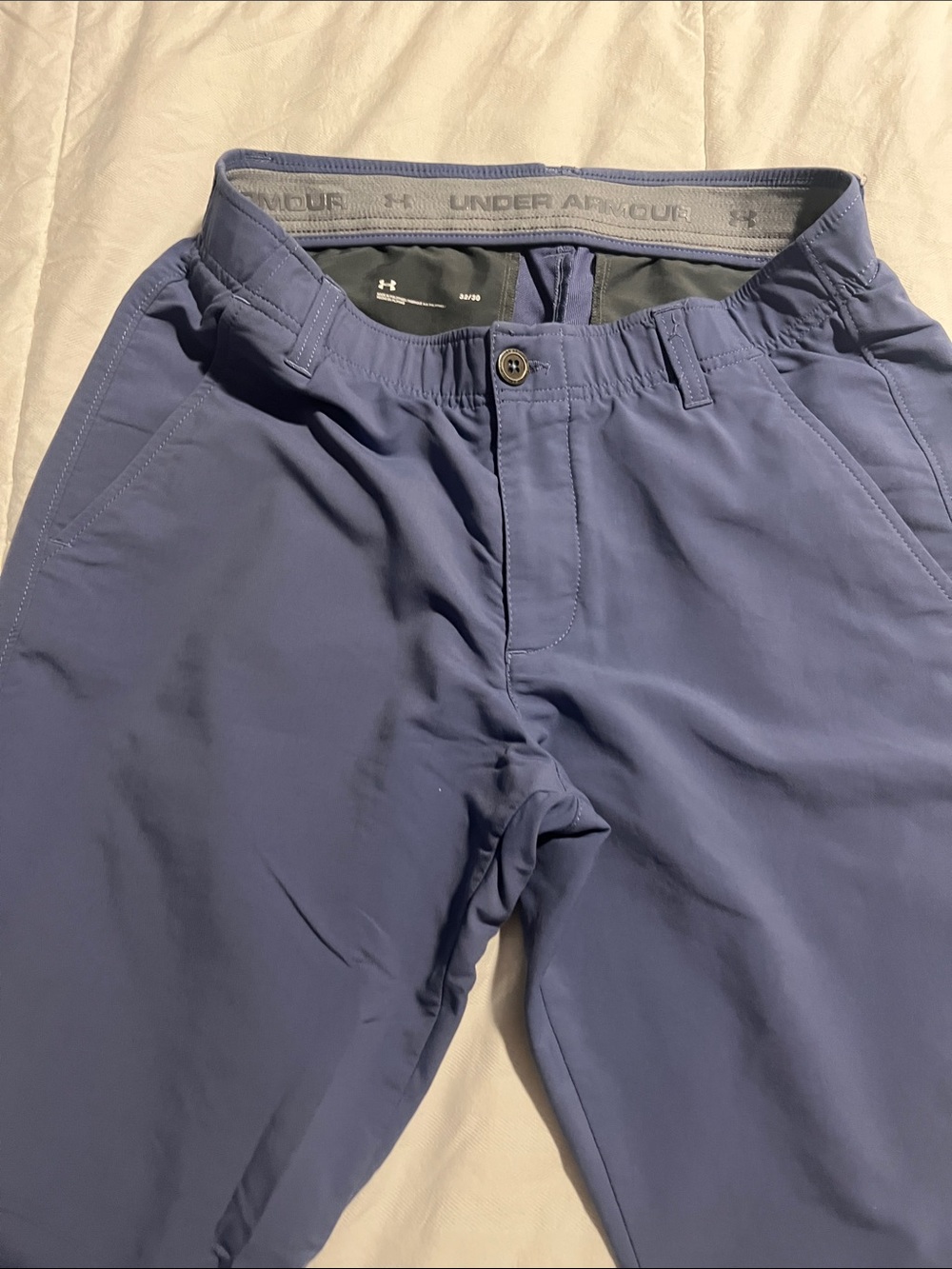 Under Armour Men’s Slate Blue Chino-Style Performance Pants